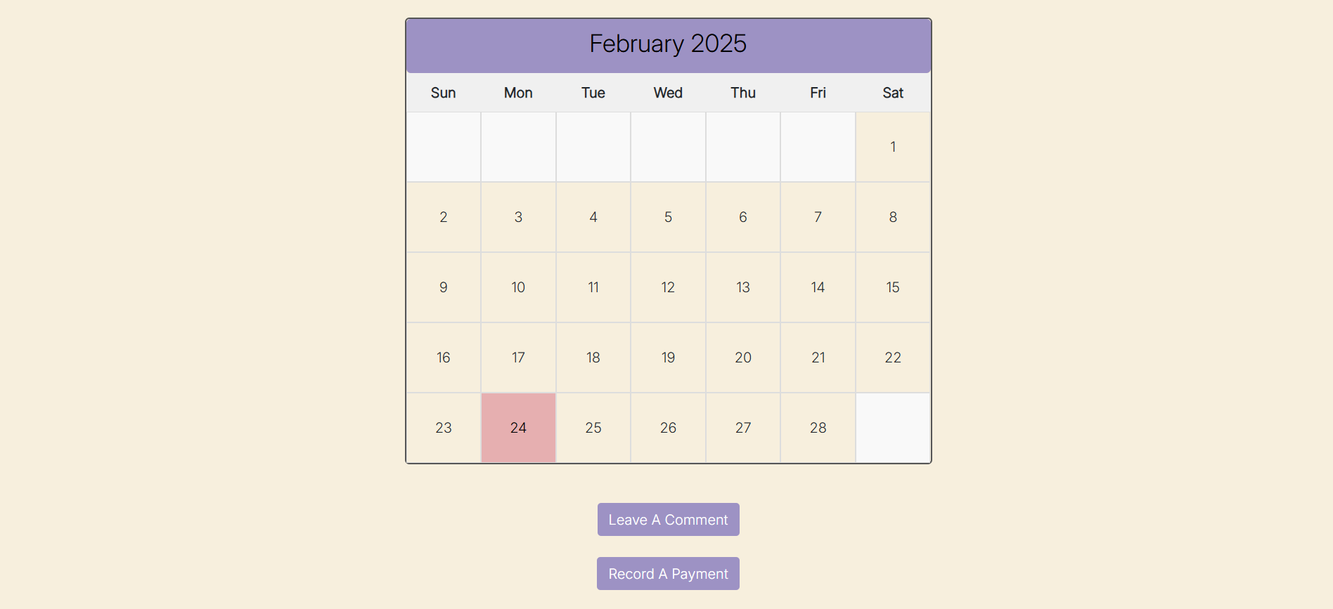 Owner Dashboard